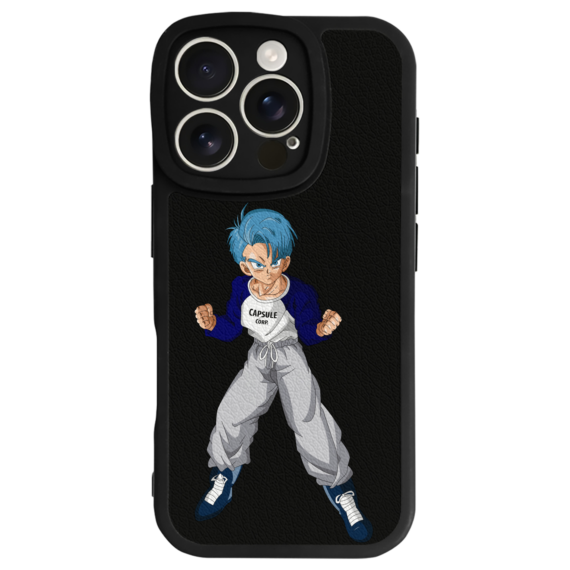 （画像用） ドラゴンボール DRAGON BALL 【iPhone 16シリーズ対応】シリコンスマホケース（レザー調） 材質：シリコン